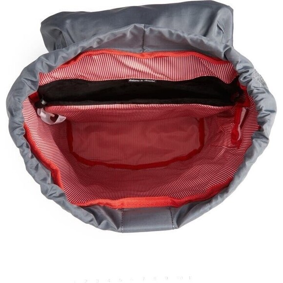 Herschel Supply Co. Retreat Backpack Gray Black Raven CrossHatch New - Picture 3 of 8